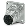 Złącze wielostykowe przemysłowe 7-pinowe M17 Montaż przedni Gniazdo Phoenix Contact