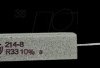 KH214-810B3K3 9 watt wirewound resistor, series 214-8, 3.3 kOhm