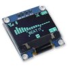 Niebieski wyświetlacz 0.96 OLED i2C 3-5V SSD1306 128*64 jasny do Arduino