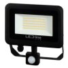 Naświetlacz LED PHOTON z czujnikiem ruchu PIR 50W 5000lm 100lm/W 4000K czarny 203556 LED LINE