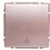 Kos66 Przycisk /Światło/ Aluminium 664013