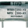 MKP suppression capacitor, 2.2 nF, ±20 %, 730 V (DC), MP, 10 mm, MPX12W1220FA00MSSD