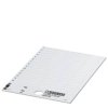 Tabliczka znamionowa Phoenix Contact US-EMLP (17X15) 0828793, montaż: przyklejanie, etykiety na arkuszu: 54, 10 Arkusz