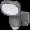 1178900100 LED floodlight LUFOS, 440 lm, 5000 K, battery, IR sensor