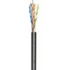Kabel U/UTPf 4x2x23AWG zewnętrzny żelowany czarny (bębnowy) BiTLAN TI0054 BITNER