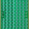 Capacitor Filter Bare PCB, Support 100pcs D12.5mm Electrolytic Capacitors.