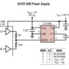 3V/5V SIM Power Supply in ThinSOT