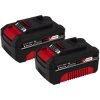 Einhell 4511489 Power X-Change Battery Twin Pack 18V 4.0Ah Li-ion
