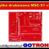 Płytka drukowana MSC-51 v2.1