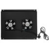 Panel 2X Wentylator Rack 19 Do Szaf 600X600 Podsufitowy Czarny 420X345mm Neku...