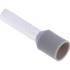 Końcówka tulejkowa izolowana 4mm² długość 12mm Szary średnica 2.8mm Izolowane RS PRO