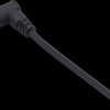 Sensor actuator cable, M8 cable socket, angled, A to open end, 3 pole, 2 m, PVC, black, E10217