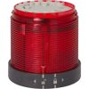 Lighting element, Ø 75 mm, red, 24 V AC/DC, IK07/IP44, 46-580.1E21