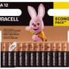 12 x bateria alkaliczna Duracell Basic LR03 AAA (blister)
