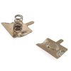Styk baterii 18650 blaszka+sprę. 18x15mm