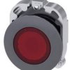 Siemens 3SU10610JD200AA0 3SU1061-0JD20-0AA0 Przycisk (Ø x W) 38 mm x 38 mm IP66, IP67, IP69/IP69K 1 szt.