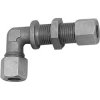 Angle Schott fitting, L 69 mm, 315 bar, steel, galvanized, for pipe systems, 112216