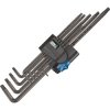 Wera 05024450001 967 TX XL TORX® HF BlackLaser Long L-Key Set TX 8-40 9pc