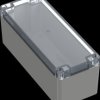 6U07190808139 Industrial housing, 191.8 x 75.1 x 75.3mm, IP66/IP68, light gray