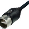 USB 2.0 adapter cable, USB plug type A to USB plug type B, 3 m, black, NKUSB-3