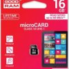 Karta pamięci micro SDHC 16GB Goodram CLASS10