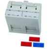 Module mounting, white, flush mounting, for 2 x AMJ, 2 x UMJ-K, 100021428