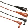 Przewody pomiarowe Fluke TL28A, czerwony, czarny