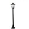 Lampa Ogrodowa Stojąca Latarnia Zewnętrzny 1xE27 Słupek 96cm Grafit