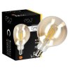 Żarówka dekoracyjna DARI LED Filament 7W, E27, 2700K, 710lm, 230V, GOLD G125, EDO777636 EDO Solutions