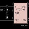 1kHz to 33MHz Resistor Set SOT-23 Oscillator