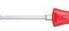 Wkrętak płaski Wiha Schlitzschraubendreher Stahlk. 4,5x0,8x90mm Soft-Finish 03224 Szerokość klingi: 4.5 mm Długość końcó