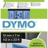 Taśma do nadruku D1 DYMO S0720560, 12 mm x 7 m, Kolor taśmy: niebieski / Kolor nadruku: czarny DYMO S0720560, 12 mm x 7