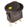 Przełącznik 16mm 20A 12V + LED żółty P083
