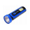 Latarka ręczna LED TS-2220 Akumulator 1200mAh, Panel Solarny, Blue
