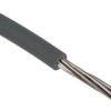 Przewód jednożyłowy linkowy, Przewód instalacyjny, 0,33 mm², 17/0,16 mm, 22 AWG, PVC, 300 V, Szary, dł. 100m, RS PRO