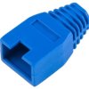 Osłona gumowa wtyku 8p8c RJ45 niebieska
