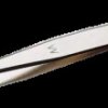 AAZ Precision tweezers, medium-fine tips, nickel-plated, 120 mm