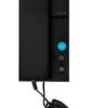 Unifon czarny systemu 2IP z funkcją interkomu i komunikacją duplex U210-B
