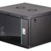 Szafa Sieciowa Wisząca Dynamic 19 7U Rack 600X600, Drzwi Szyba, Czarny,...