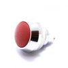 PRZEŁĄCZNIK OKRĄGŁY 12mm CZERWONY OFF-(ON) IP65