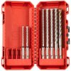 Zestaw wierteł SDS-Plus do betonu, cegły, kamienia z uchwytem SDS+ 5-12mm w kasecie 7szt. MX4 MILWAUKEE