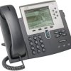 Cisco CP-7945G-RF Telefon systemowy, VoIP kolorowy srebrny, ciemnoszary