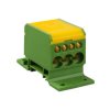 Blok rozdzielczy 2x4-50 mm2 + 3x2,5-25 mm2 + 4x2,5-16 mm2 1-biegunowy 196A TH35 żółto-zielony DB1-Z 48.17 ELEKTRO-PLAST