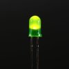 Diffused Green 5mm LED (25 pack)