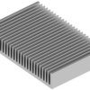 Extruded heatsink, (L x W x H) 100 x 150 x 27 mm, 1.8 to 1.15 K/W, natural aluminum, 10021616