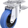 Blickle 851811 LH-POEV 160XR-ST-SB Rolka obrotowa z blachy stalowej Średnica koła: 160 mm Maksymalne obciążenie: 400 kg