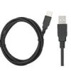 KAB120AA-01-B Kabel USB - z dwóch stron wtyk USB typu A czarny - długość około 1m