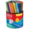 Berol Colourbroad Fibre Tip Pens Assorted Tub of 42