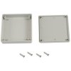 Hammond 1551XGY Miniature Plastic Enclosure 80 x 80 x 20 Grey