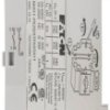 Auxiliary switch, 3.5 A, 250 VDC, 1 Form A (N/O) + 1 Form B (N/C), screw connection, 072896